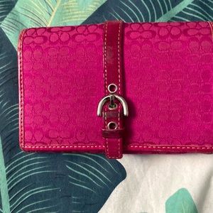 Coach wallet - pink